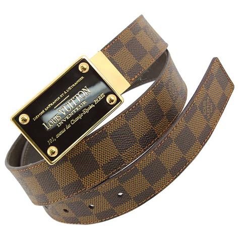 louis vuitton belt men brown|Louis Vuitton belt real price.